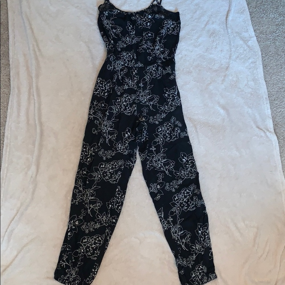 American Eagle Floral Jumpsuit
